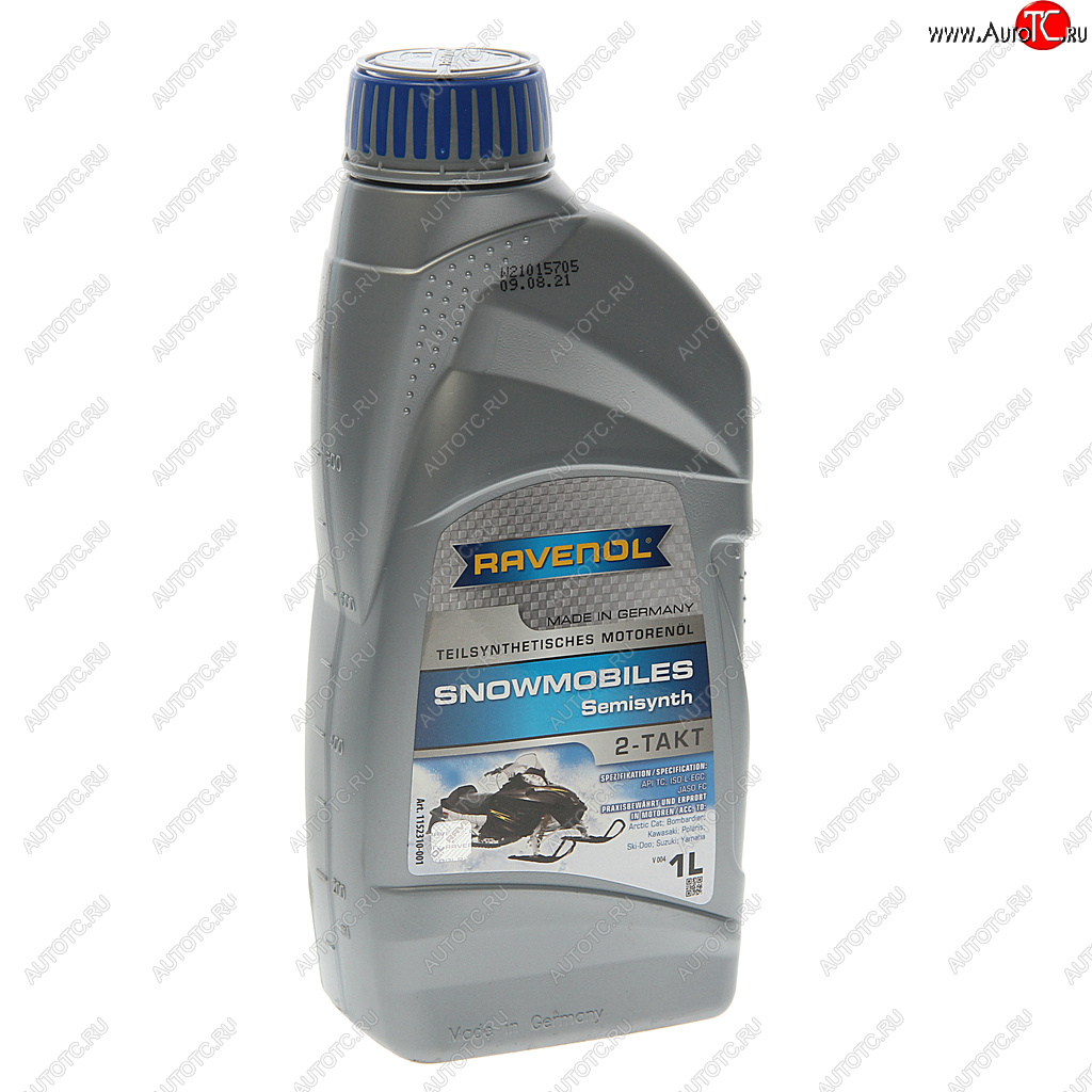 1 649 р. Масло моторное для 2-х тактных двигателей снегоходов псинт.1л RAVENOL RAVENOL 1152310-001  с доставкой в г. Воронеж