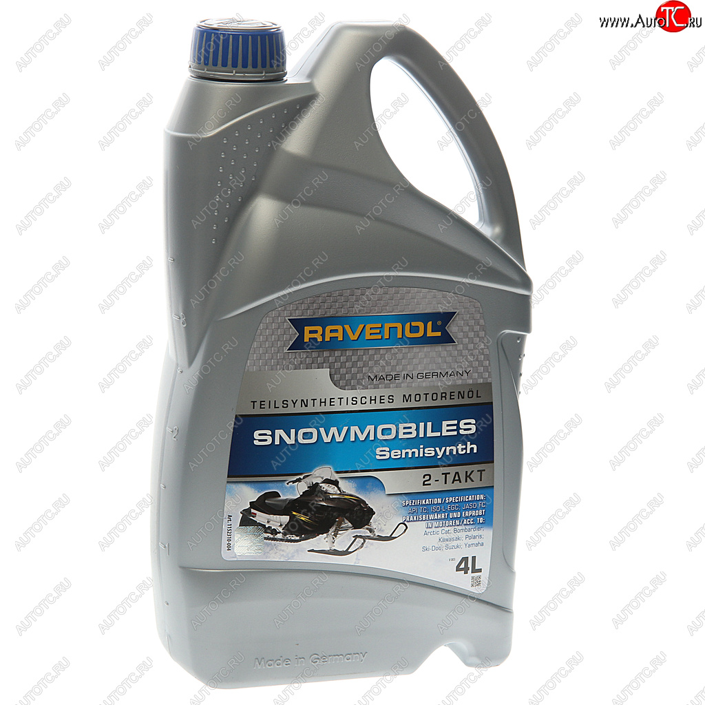 5 899 р. Масло моторное для 2-х тактных двигателей снегоходов псинт.4л RAVENOL RAVENOL 1152310-004  с доставкой в г. Воронеж