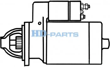 3 399 р. Реле стартера RENAULT VOLVO пусковое HD-PARTS HD-PARTS 116150  с доставкой в г. Воронеж. Увеличить фотографию 4