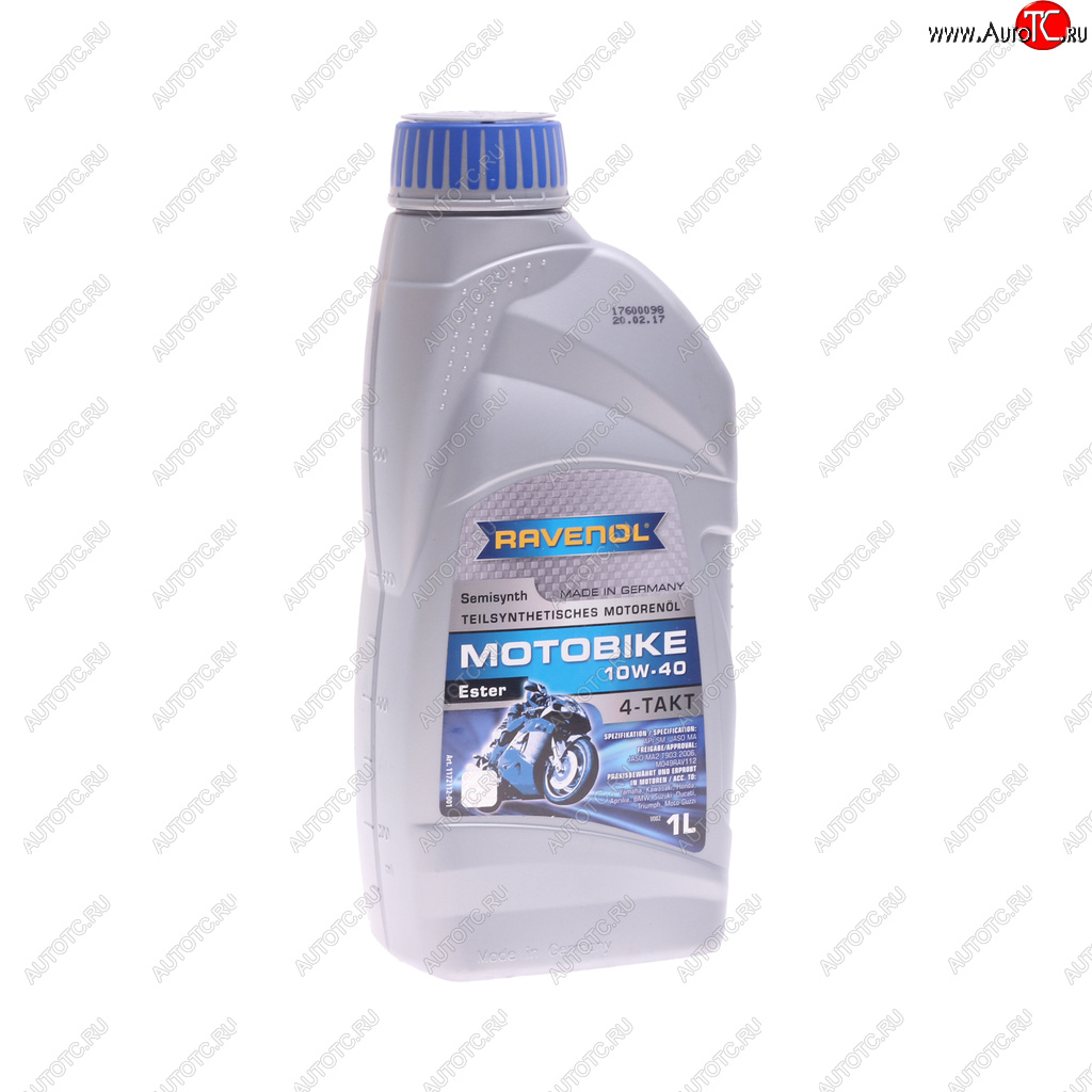 2 049 р. Масло моторное для 4-х тактных двигателей ESTER 4T 10W40 псинт.1л RAVENOL RAVENOL 1172112-001  с доставкой в г. Воронеж