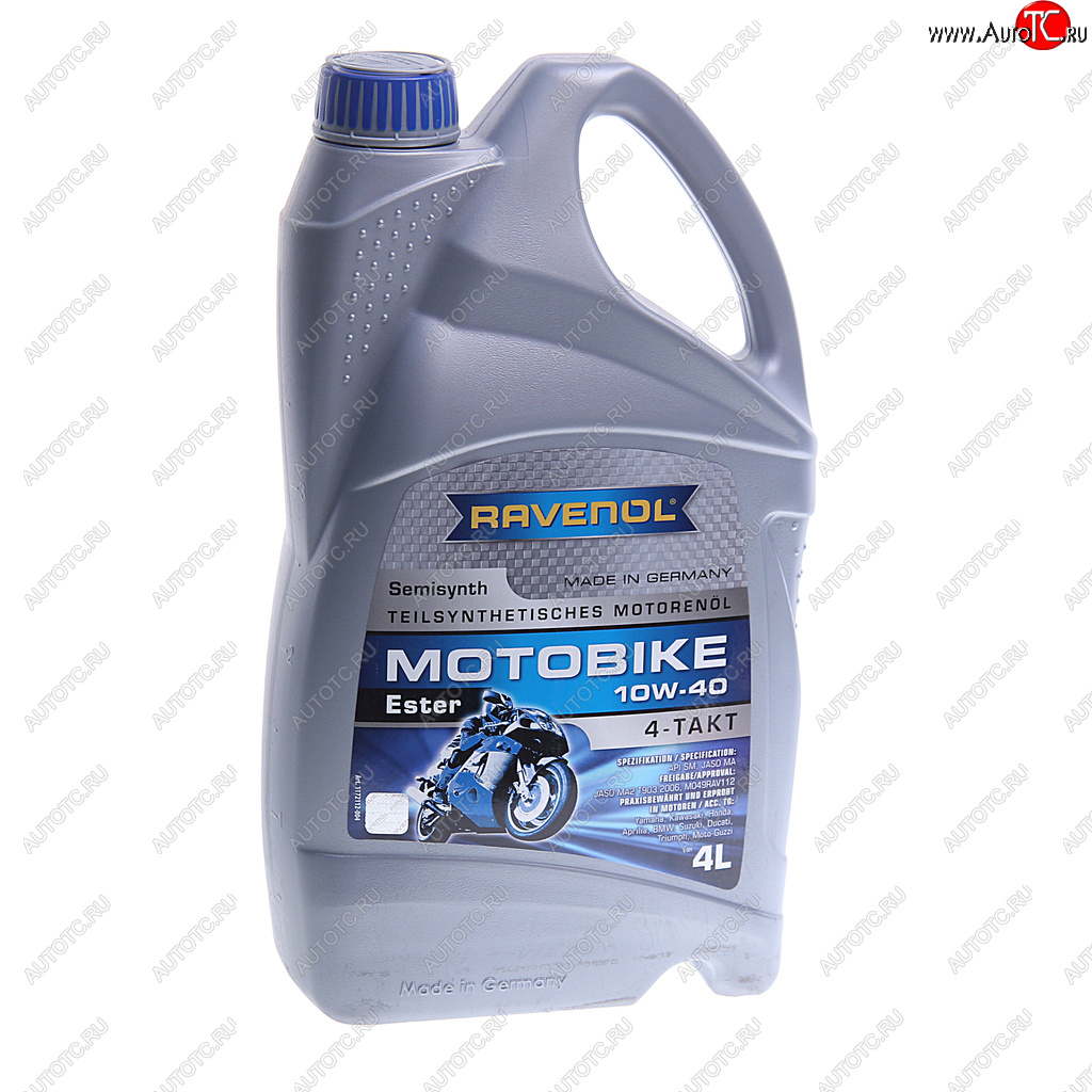 7 699 р. Масло моторное для 4-х тактных двигателей ESTER 4T 10W40 псинт.4л RAVENOL RAVENOL 1172112-004  с доставкой в г. Воронеж