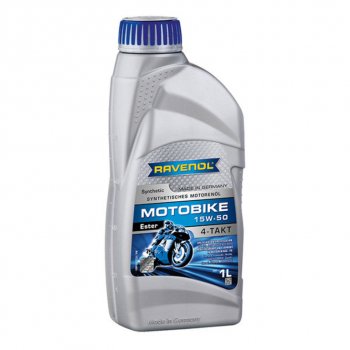 2 099 р. Масло моторное для 4-х тактных двигателей ESTER 4T 15W50 синт.1л RAVENOL RAVENOL 1172113-001  с доставкой в г. Воронеж. Увеличить фотографию 1