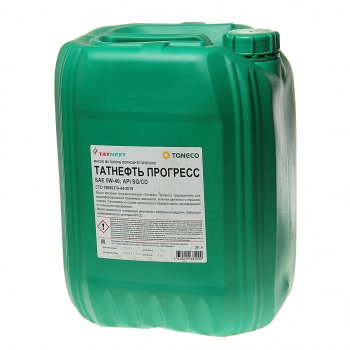 8 399 р. Масло моторное Прогресс SH/SG/CD 5W40 п/синт.20л ТАТНЕФТЬ ТАТНЕФТЬ 11740 ТАТНЕФТЬ 11740  с доставкой в г. Воронеж. Увеличить фотографию 1