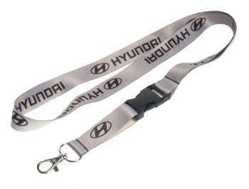 256 р. Шнурок на шею с карабином Hyundai КОМТЕСТ КОМТЕСТ 1177  с доставкой в г. Воронеж. Увеличить фотографию 1