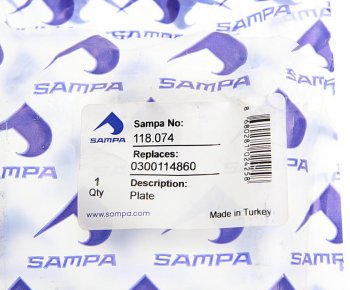 359 р. Пластина BPW полурессоры регулировочная SAMPA SAMPA 118.074  с доставкой в г. Воронеж. Увеличить фотографию 3