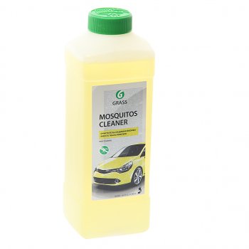389 р. Очиститель следов насекомых 1л концентрат 1:5 Mosquitos Cleaner GRASS GRASS 118100  с доставкой в г. Воронеж. Увеличить фотографию 1