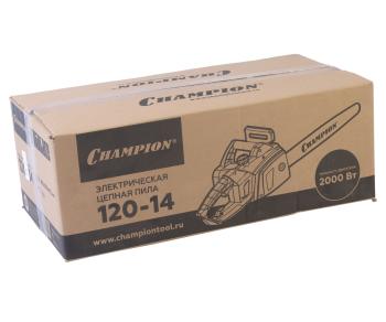8 449 р. Пила цепная 2000Вт 35см CHAMPION CHAMPION 120-14  с доставкой в г. Воронеж. Увеличить фотографию 5