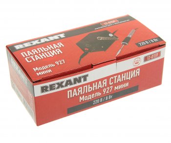 2 689 р. Станция паяльная аналоговая температура пайки 100-450град. 220В 8Вт REXANT REXANT 12-0159  с доставкой в г. Воронеж. Увеличить фотографию 5