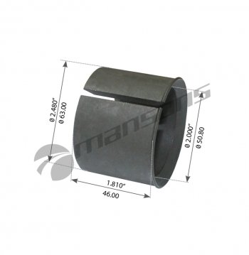 579 р. Втулка ROCKINGER петли дышла разрезная (50x60мм) MANSONS MANSONS 120.182  с доставкой в г. Воронеж. Увеличить фотографию 1