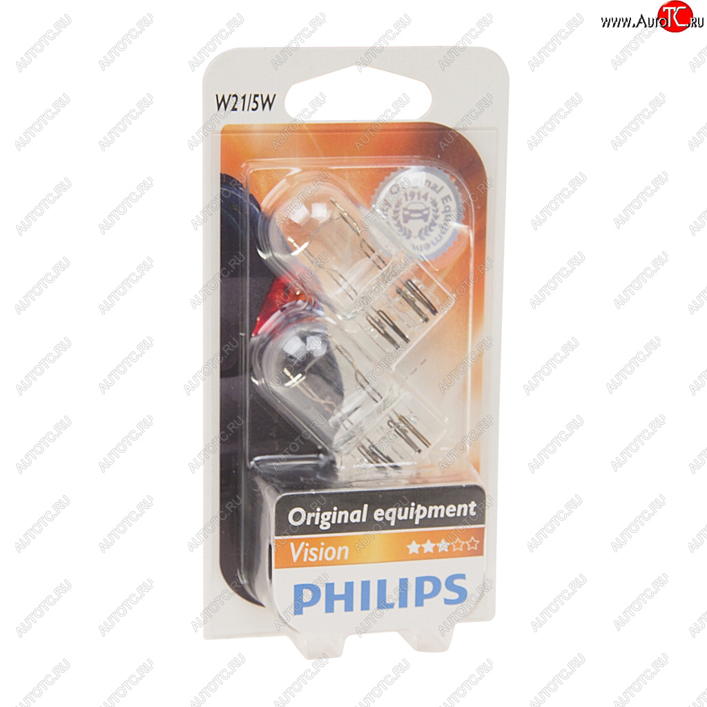 429 р. Лампа 12V W215W W3x16q блистер (2шт.) PHILIPS PHILIPS 12066b2  с доставкой в г. Воронеж