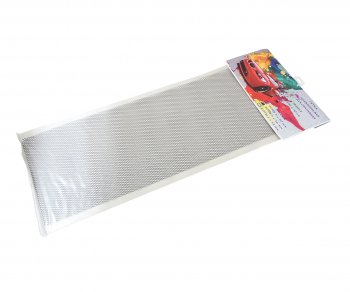 1 059 р. Решетка радиатора сетка (черная) 120х40см (ромб 8х16мм) GRILLE TUNING GRILLE TUNING 120х40 (ромб 8х16) black  с доставкой в г. Воронеж. Увеличить фотографию 1