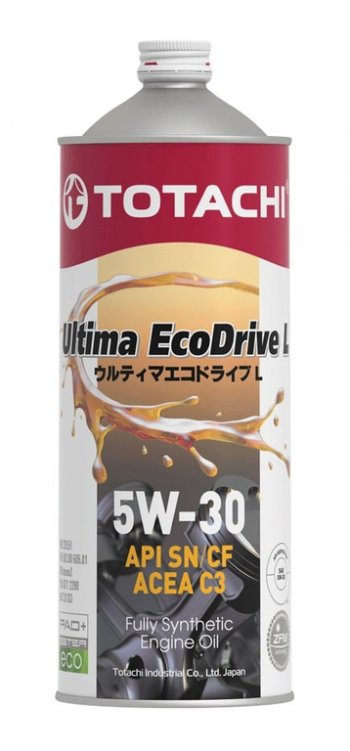 1 199 р. Масло моторное ULTIMA ECODRIVE L C3SN 5W30 синт.1л TOTACHI TOTACHI 12101  с доставкой в г. Воронеж. Увеличить фотографию 1