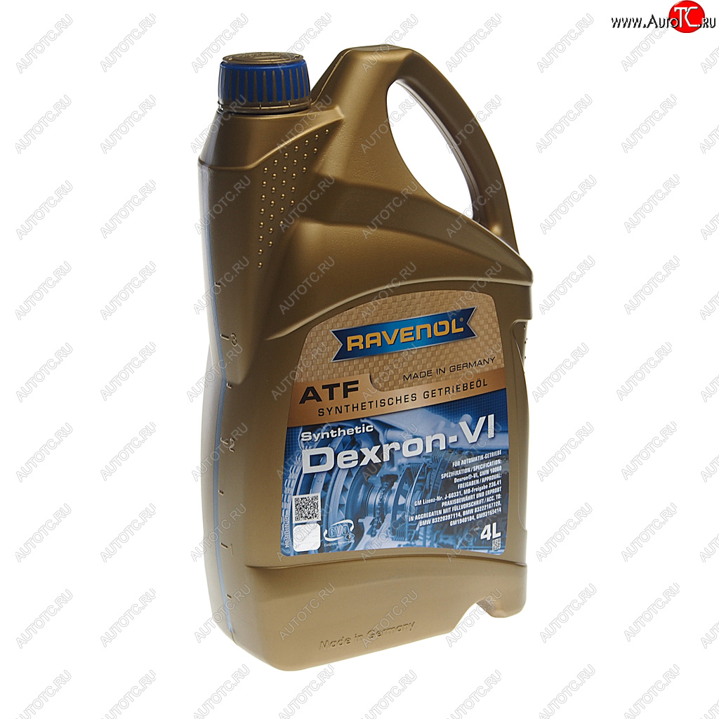 7 849 р. Масло трансмиссионное ATF DEXRON VI BMW GM 4л RAVENOL RAVENOL 1211105-004  с доставкой в г. Воронеж
