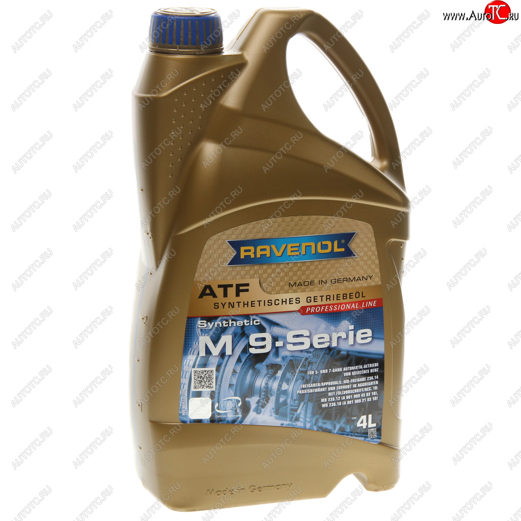 7 999 р. Масло трансмиссионное ATF M 9-Serie синт.4л RAVENOL RAVENOL 1211108-004  с доставкой в г. Воронеж