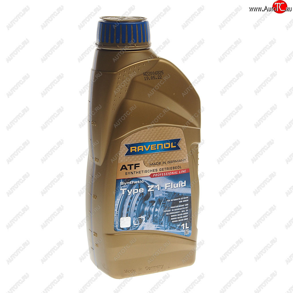 1 899 р. Масло трансмиссионное ATF Type Z1 Fluid для АКПП 1л RAVENOL RAVENOL 1211109-001  с доставкой в г. Воронеж
