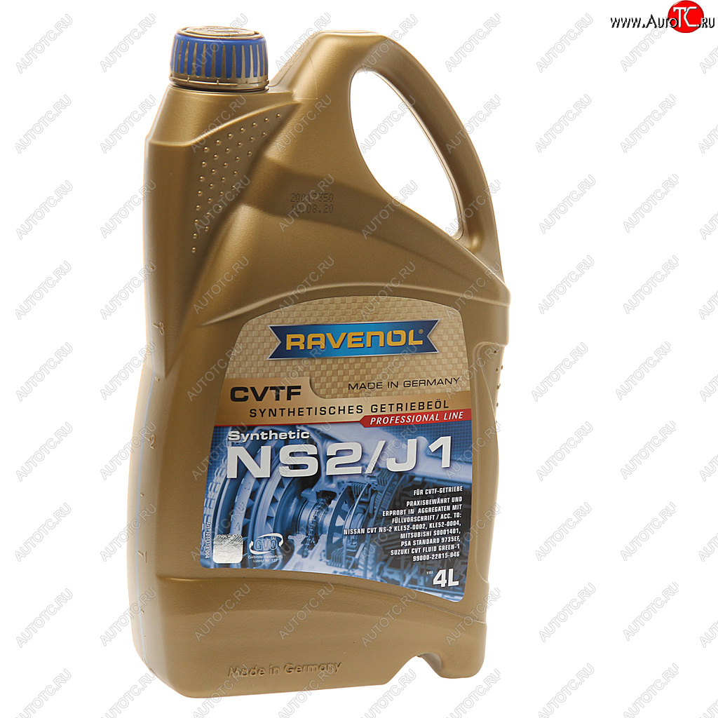 9 349 р. Масло трансмиссионное CVTF для вариаторов NS2J1 4л RAVENOL RAVENOL 1211114-004  с доставкой в г. Воронеж