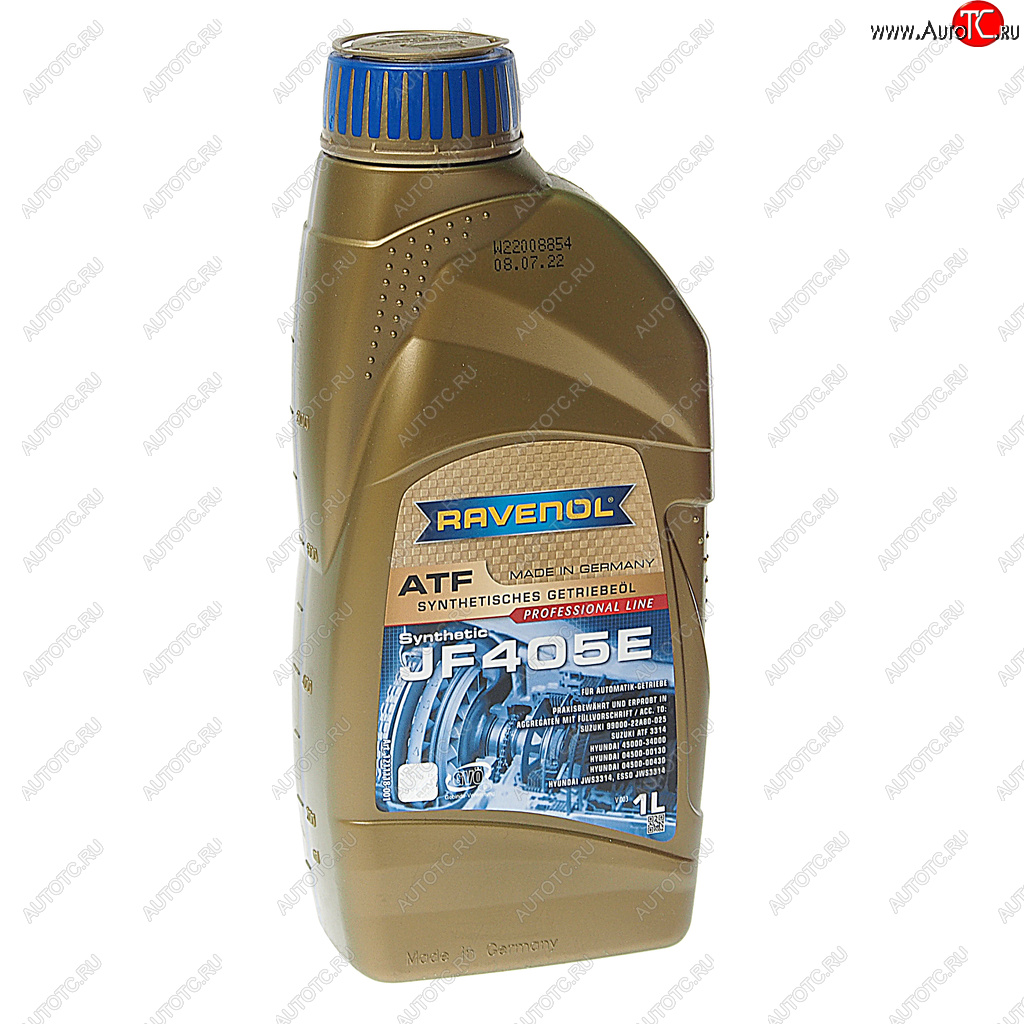 1 739 р. Масло трансмиссионное ATF для АКПП Jatco JF402E JF405E синт.1л RAVENOL RAVENOL 1211118-001  с доставкой в г. Воронеж
