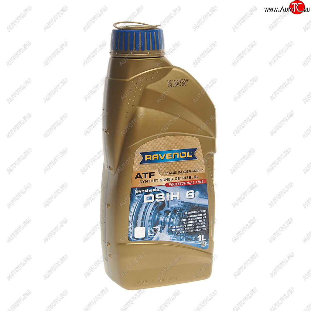 2 079 р. Масло трансмиссионное ATF DSIH 6 1л RAVENOL RAVENOL 1211133-001  с доставкой в г. Воронеж
