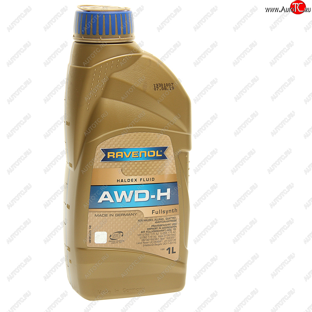 3 299 р. Масло трансмиссионное AWD-H Fluid для муфты HALDEX 1л RAVENOL RAVENOL 1211140-001  с доставкой в г. Воронеж