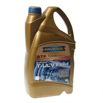12 699 р. Масло трансмиссионное ATF T-ULV FLUID 4л RAVENOL RAVENOL 1211146-004  с доставкой в г. Воронеж. Увеличить фотографию 1