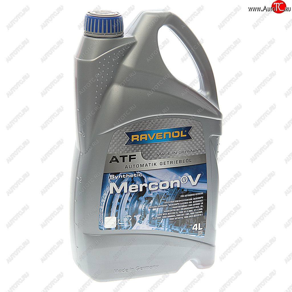 5 849 р. Масло трансмиссионное ATF MERCON- V псинт.4л RAVENOL RAVENOL 1212101-004  с доставкой в г. Воронеж