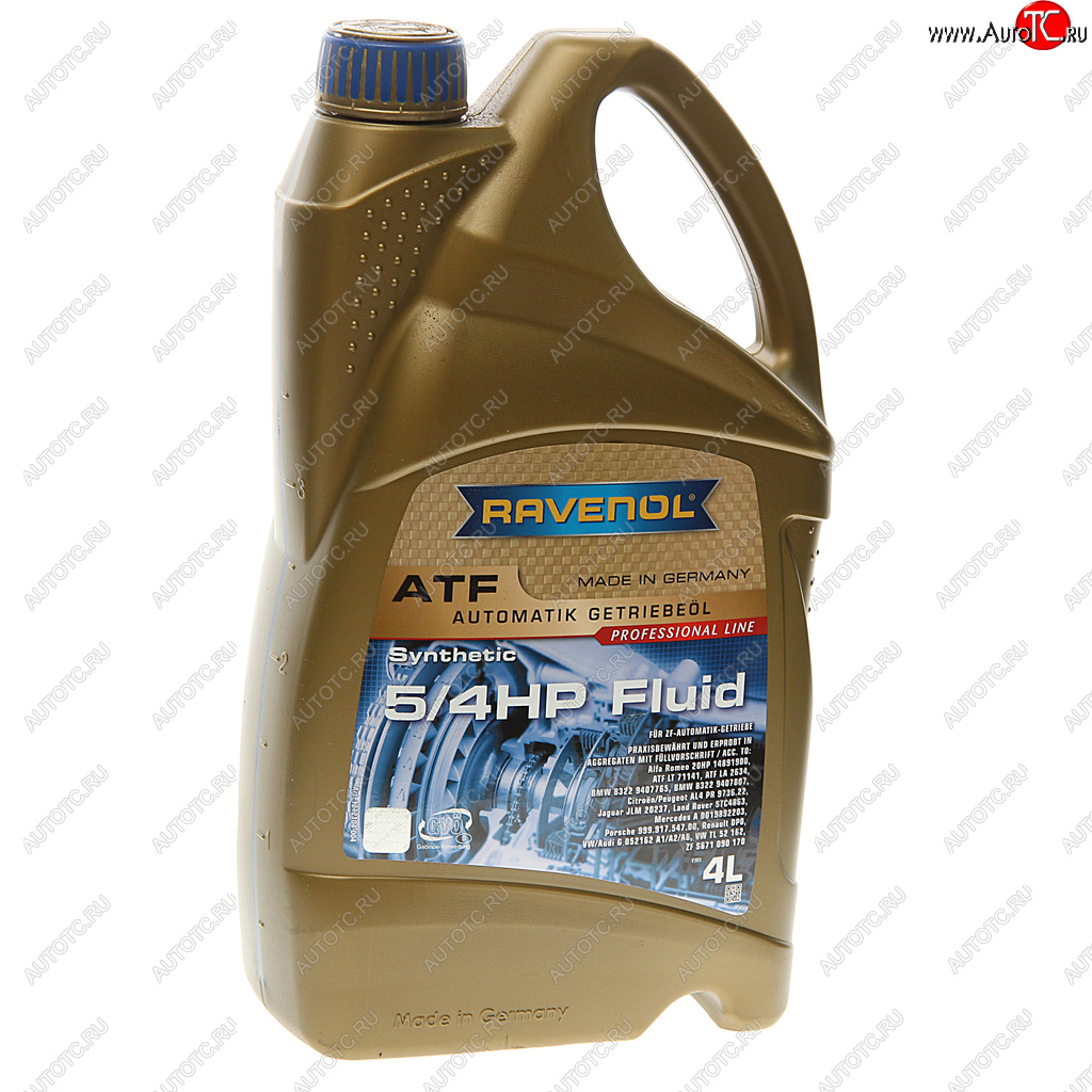 6 499 р. Масло трансмиссионное ATF для АКПП 54 HP Fluid синт.4л RAVENOL RAVENOL 1212104-004  с доставкой в г. Воронеж