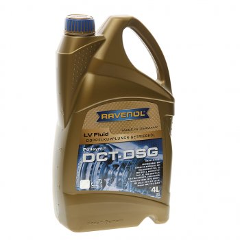10 649 р. Масло трансмиссионное DCTDSG LV Fluid 4л RAVENOL RAVENOL 1212107-004  с доставкой в г. Воронеж. Увеличить фотографию 1