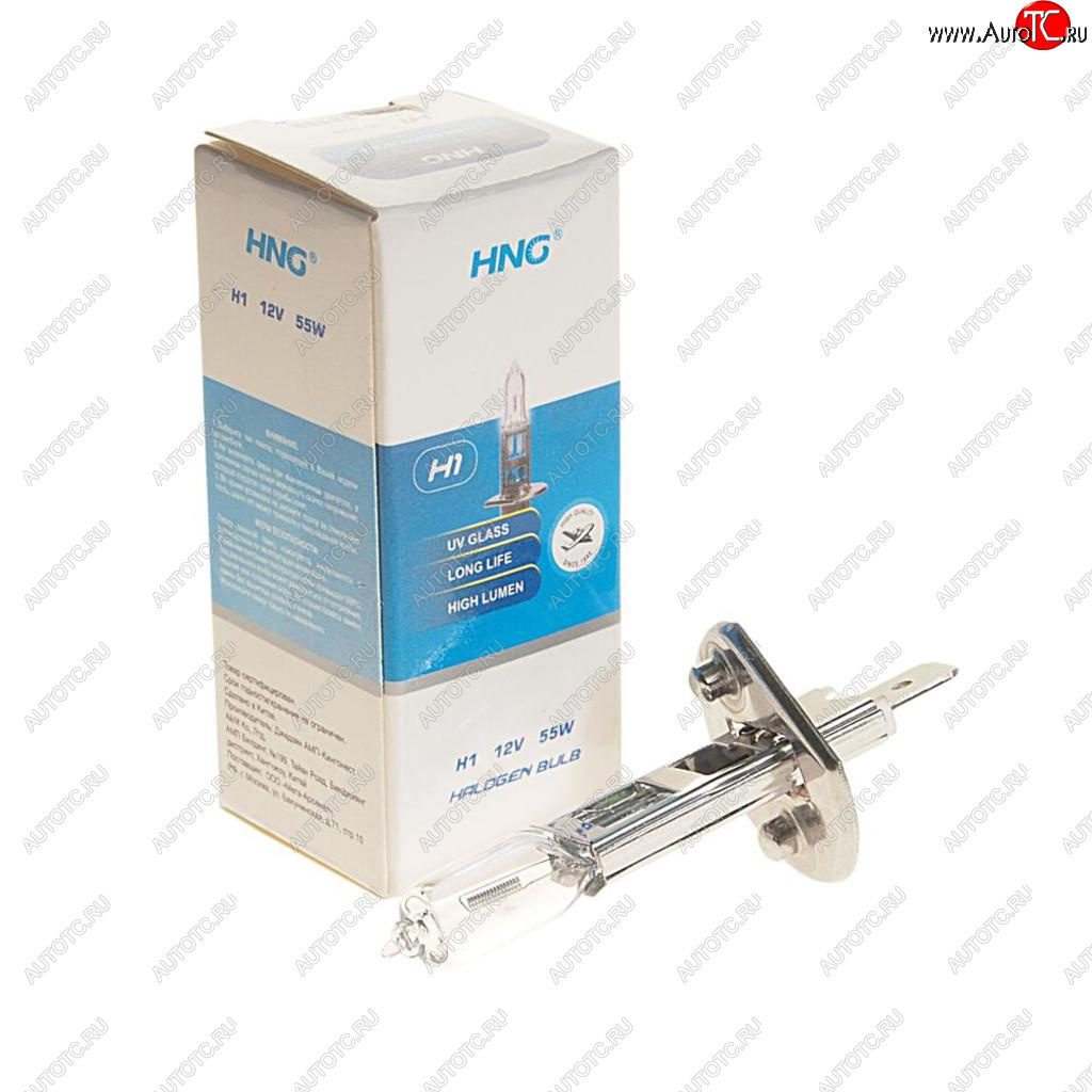 69 р. Лампа 12V H1 55W P14.5s Long Life HNG HNG 12155  с доставкой в г. Воронеж