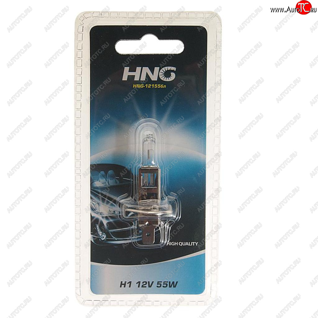 74 р. Лампа 12V H1 55W P14.5s блистер (1шт.) Long Life HNG HNG 12155бл  с доставкой в г. Воронеж