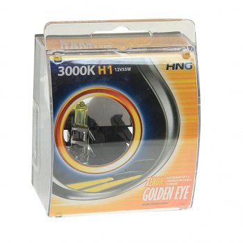 204 р. Лампа 12V H1 55W P14.5s 3000К бокс (2шт.) Golden Eye HNG HNG 12155ge2  с доставкой в г. Воронеж. Увеличить фотографию 1