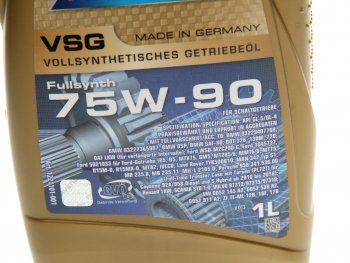 2 999 р. Масло трансмиссионное VSG GL45 75W90 синт.1л RAVENOL RAVENOL 1221101-001  с доставкой в г. Воронеж. Увеличить фотографию 2