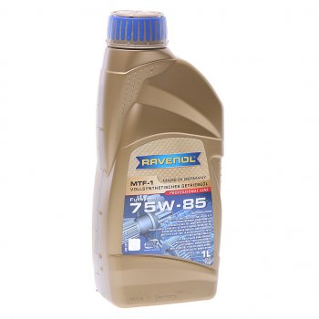 2 649 р. Масло трансмиссионное MTF-1 75W85 смнт.1л RAVENOL RAVENOL 1221102-001  с доставкой в г. Воронеж. Увеличить фотографию 1