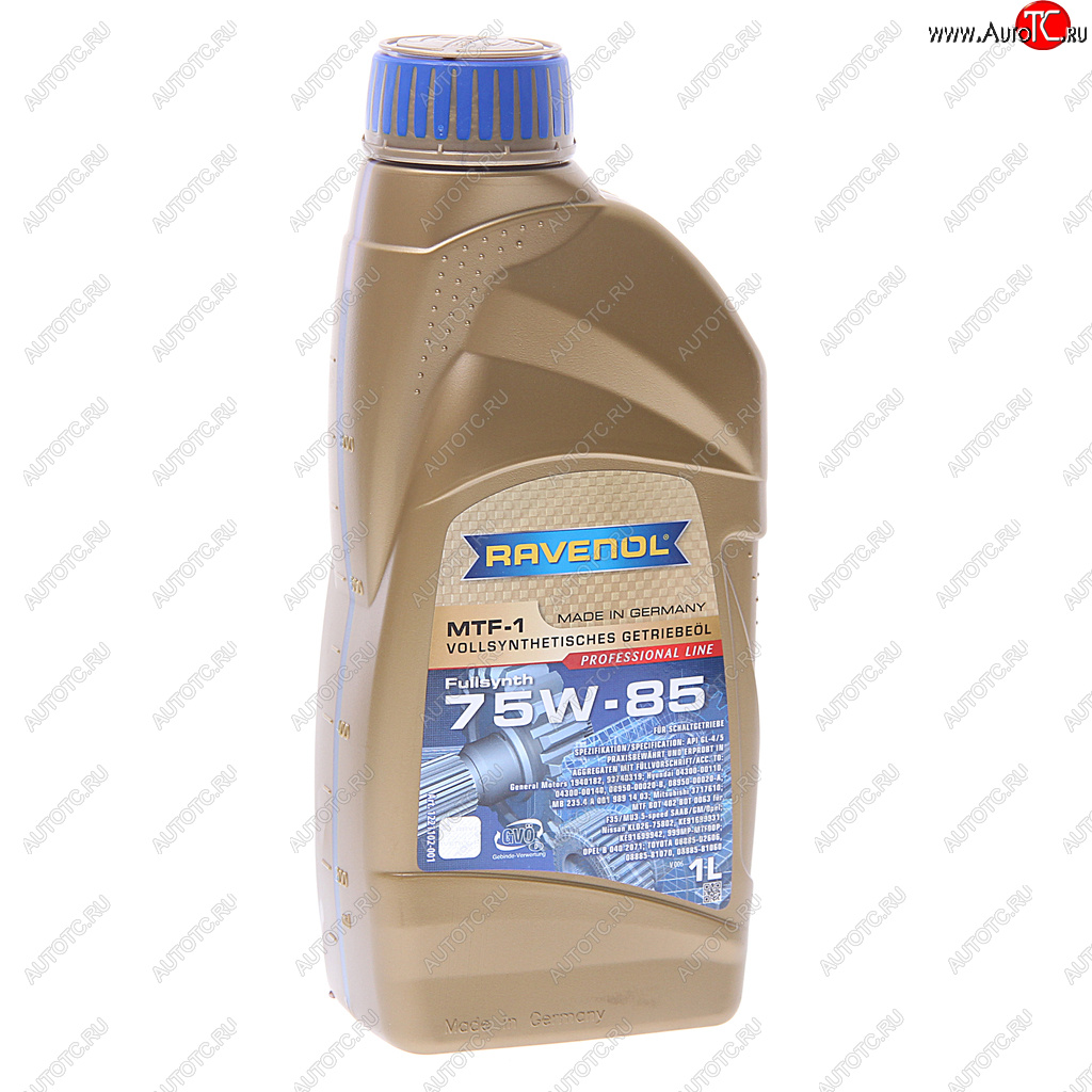 2 649 р. Масло трансмиссионное MTF-1 75W85 смнт.1л RAVENOL RAVENOL 1221102-001  с доставкой в г. Воронеж
