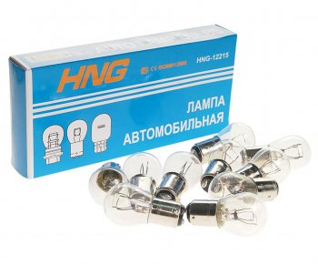 22 р. Лампа 12V P215W BAY15d Long Life HNG HNG 12215  с доставкой в г. Воронеж. Увеличить фотографию 1