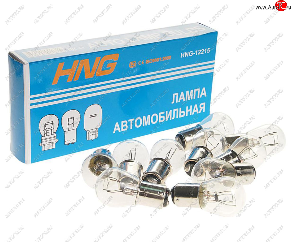 22 р. Лампа 12V P215W BAY15d Long Life HNG HNG 12215  с доставкой в г. Воронеж