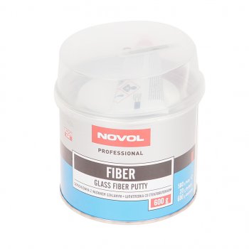 829 р. Шпатлевка со стекловолокном FIBER 0.6кг NOVOL NOVOL 1222  с доставкой в г. Воронеж. Увеличить фотографию 1