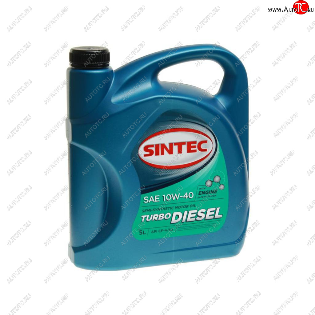 1 429 р. Масло дизельное TURBO DIESEL CF-4SJ 10W40 псинт.5л SINTEC SINTEC 122445  с доставкой в г. Воронеж