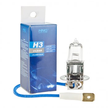 70 р. Лампа 12V H3 100W PK22s Long Life HNG HNG 12310  с доставкой в г. Воронеж. Увеличить фотографию 3