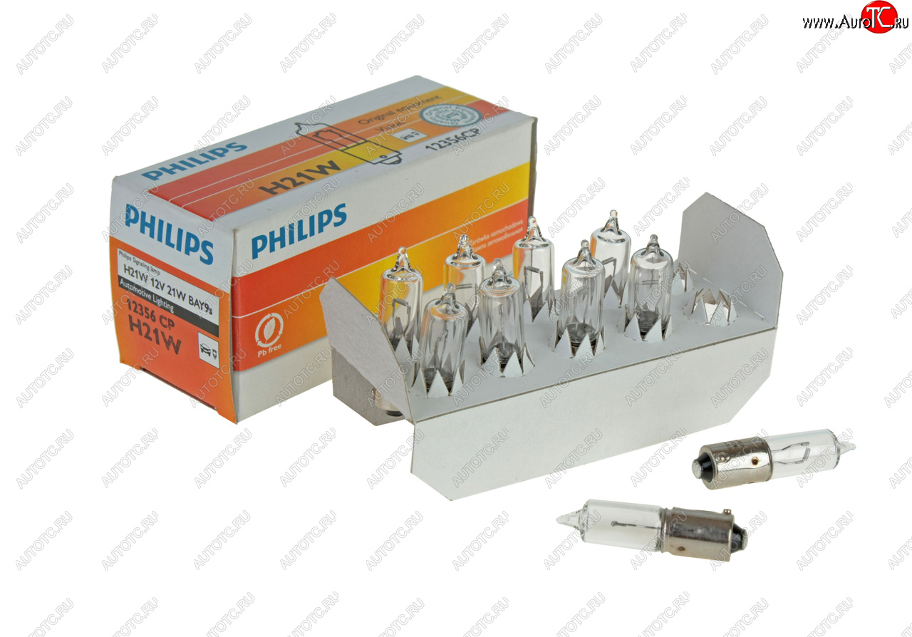 519 р. Лампа 12V H21W BAY9s PHILIPS PHILIPS 12356cp  с доставкой в г. Воронеж