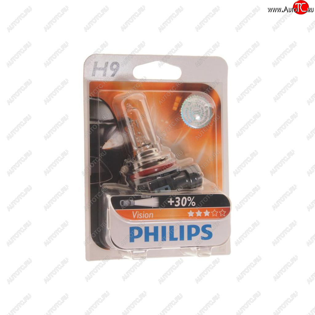 1 439 р. Лампа 12V H9 65W PGJ19-5 блистер (1шт.) PHILIPS PHILIPS 12361b1  с доставкой в г. Воронеж