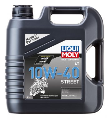 6 249 р. Масло моторное для 4-х тактных двигателей Motorbike 4T 10W40 синт.4л LIQUI MOLY LIQUI MOLY 1243  с доставкой в г. Воронеж. Увеличить фотографию 1
