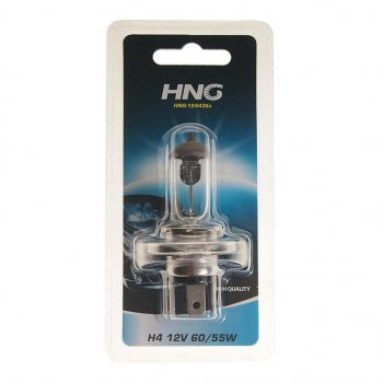 176 р. Лампа 12V H4 6055W P43t-38 блистер (1шт.) Long Life HNG HNG 12443бл  с доставкой в г. Воронеж. Увеличить фотографию 1