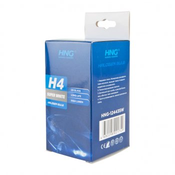 152 р. Лампа 12V H4 6055W P43t Super White HNG HNG 12443sw  с доставкой в г. Воронеж. Увеличить фотографию 6