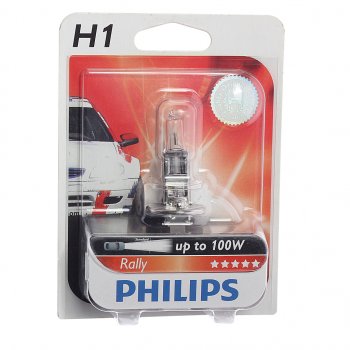 539 р. Лампа 12V H1 100W P14.5s блистер (1шт.) Rally PHILIPS PHILIPS 12454rab1 PHILIPS 12454rab1  с доставкой в г. Воронеж. Увеличить фотографию 1