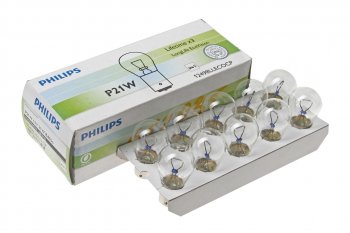 117 р. Лампа 12V P21W BA15s Long Life Eco Vision PHILIPS PHILIPS 12498llecocp  с доставкой в г. Воронеж. Увеличить фотографию 1
