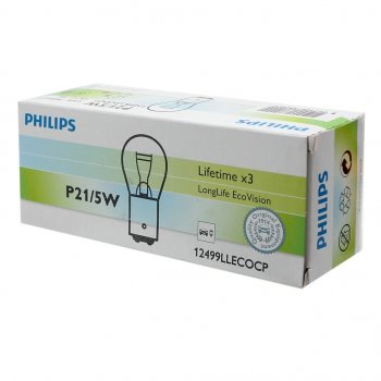 173 р. Лампа 12V P215W BAY15d Long Life Eco Vision PHILIPS PHILIPS 12499llecocp  с доставкой в г. Воронеж. Увеличить фотографию 1