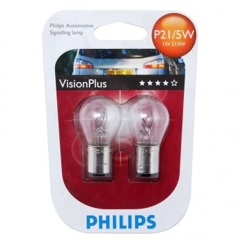 399 р. Лампа 12V P215W BAY15d +60% блистер (2шт.) VisionPlus PHILIPS PHILIPS 12499vpb2  с доставкой в г. Воронеж. Увеличить фотографию 1