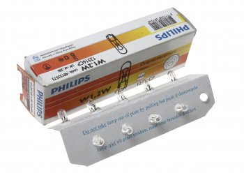 42 р. Лампа 12V W1.2W W2x4.6d PHILIPS PHILIPS 12516cp  с доставкой в г. Воронеж. Увеличить фотографию 1