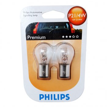 284 р. Лампа 12V P214W BAZ15d блистер (2шт.) PHILIPS PHILIPS 12594b2  с доставкой в г. Воронеж. Увеличить фотографию 1