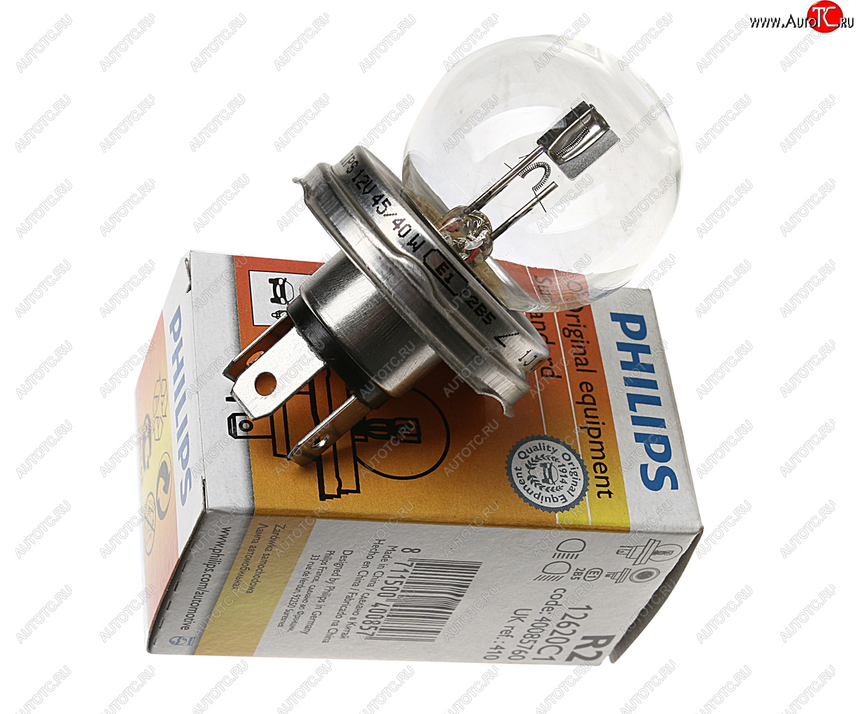 227 р. Лампа 12V R2 4540W P45t PHILIPS PHILIPS 12620c1  с доставкой в г. Воронеж